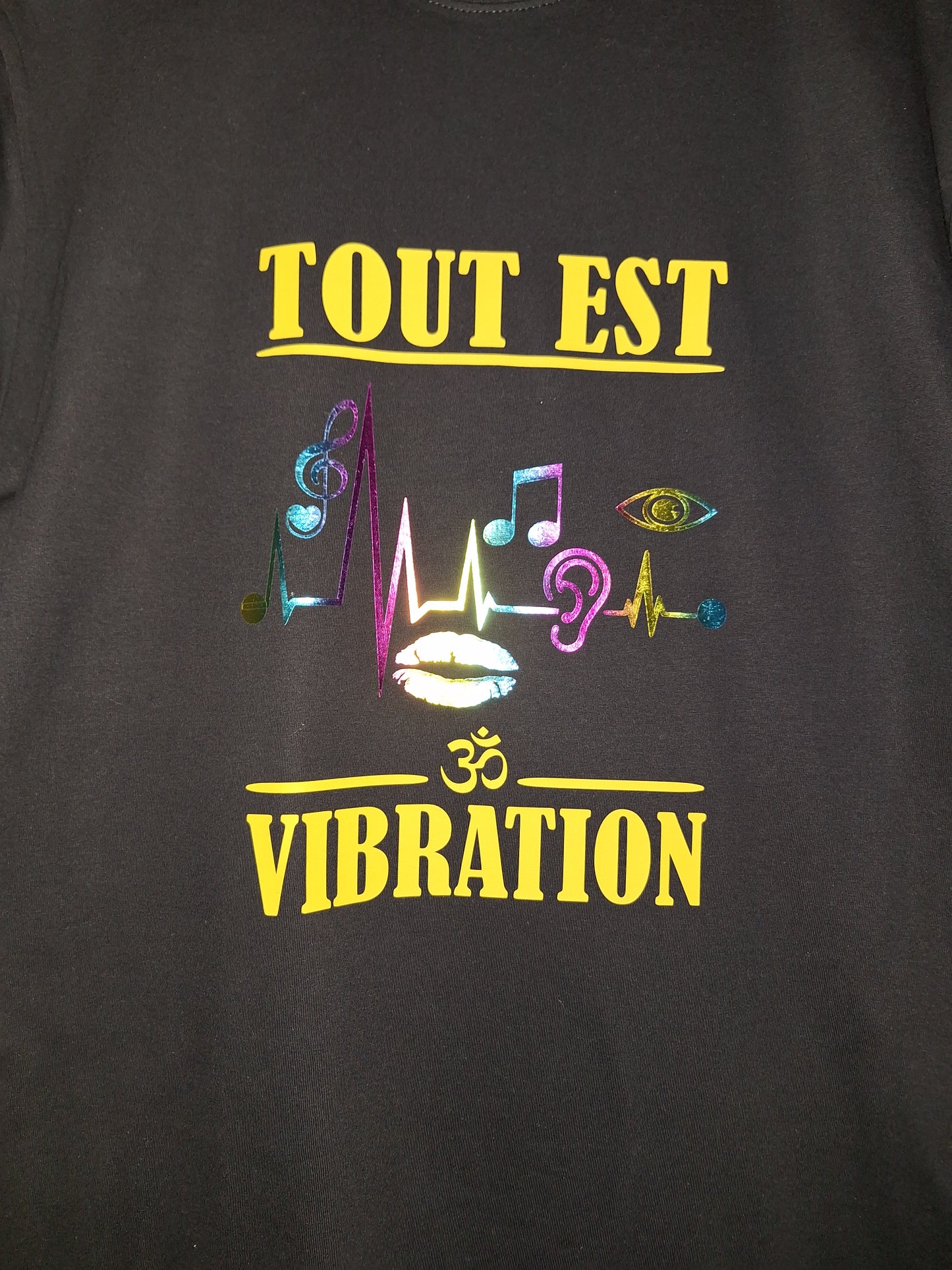 T-shirt Tout est vibration