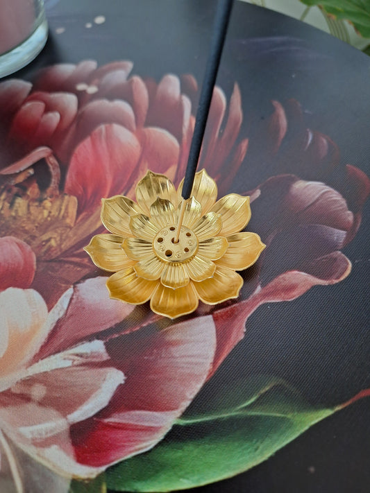 Porte-encens de lotus