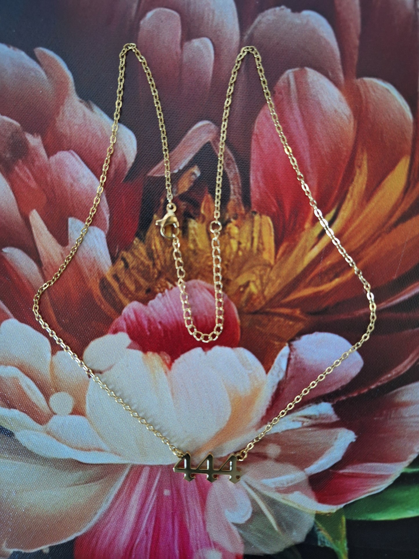 COLLIER NUMEROLOGIE CHIFFRE TRIPLE
