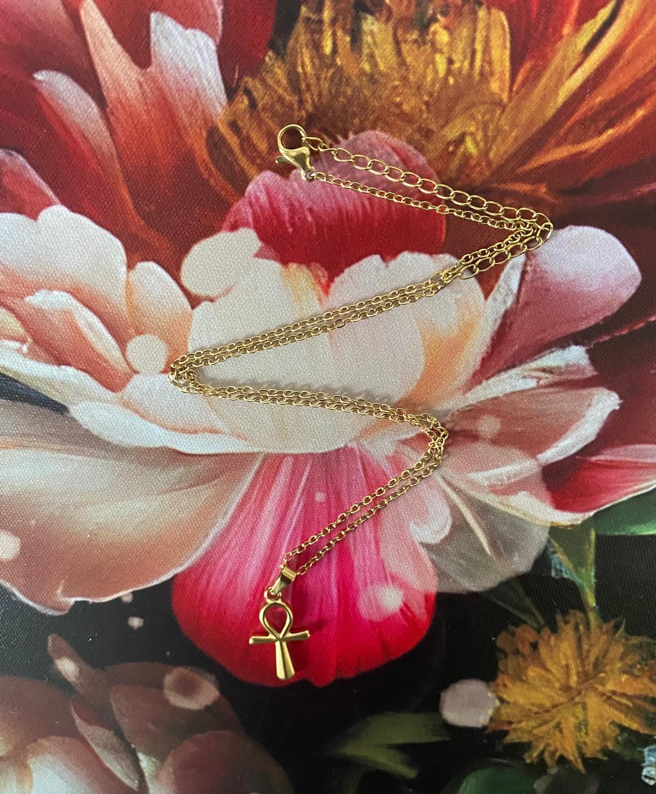 Collier Croix D'Ankh