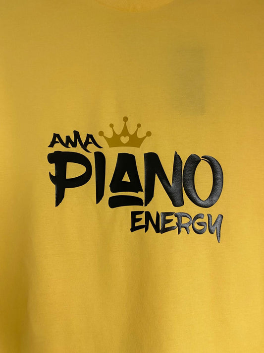 T-SHIRT AMAPIANO ENERGY Edition Vibrante