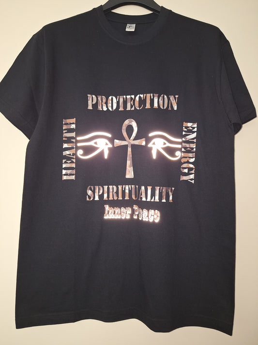 T-shirt Croix d'Ankh et Oeil d'Horus